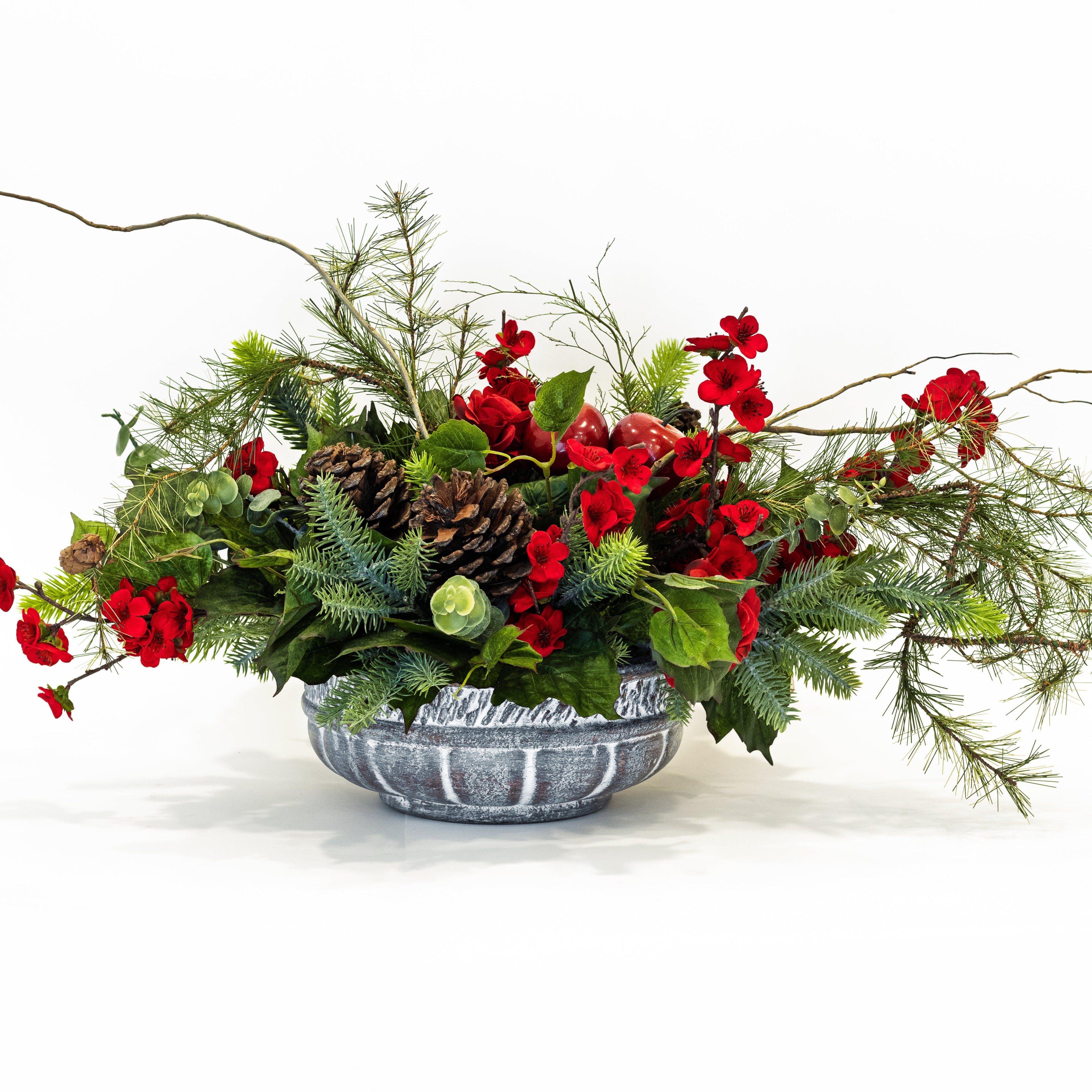 ARTIFICIAL NAVIDAD CENTRO DE MESA