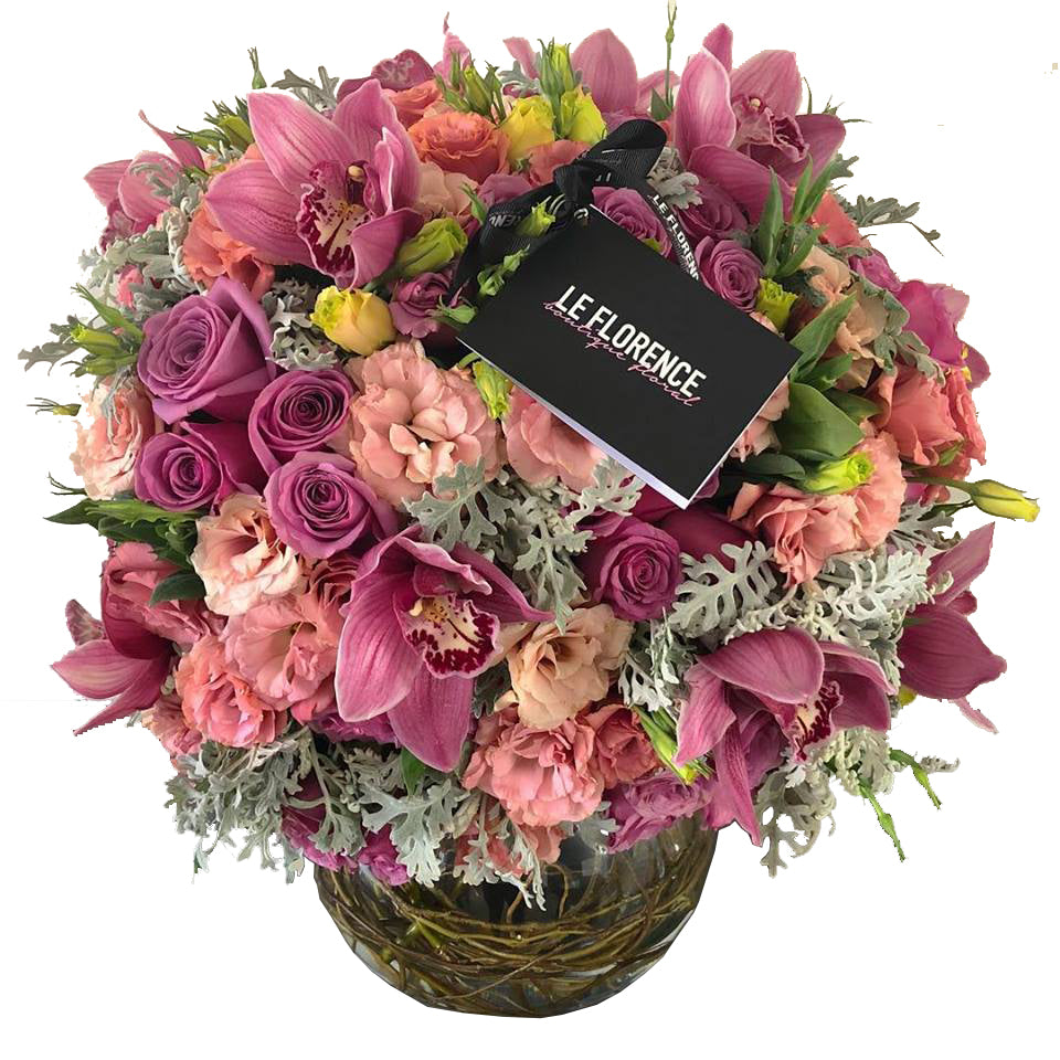 Daniela Cymbidium Arreglo Floral