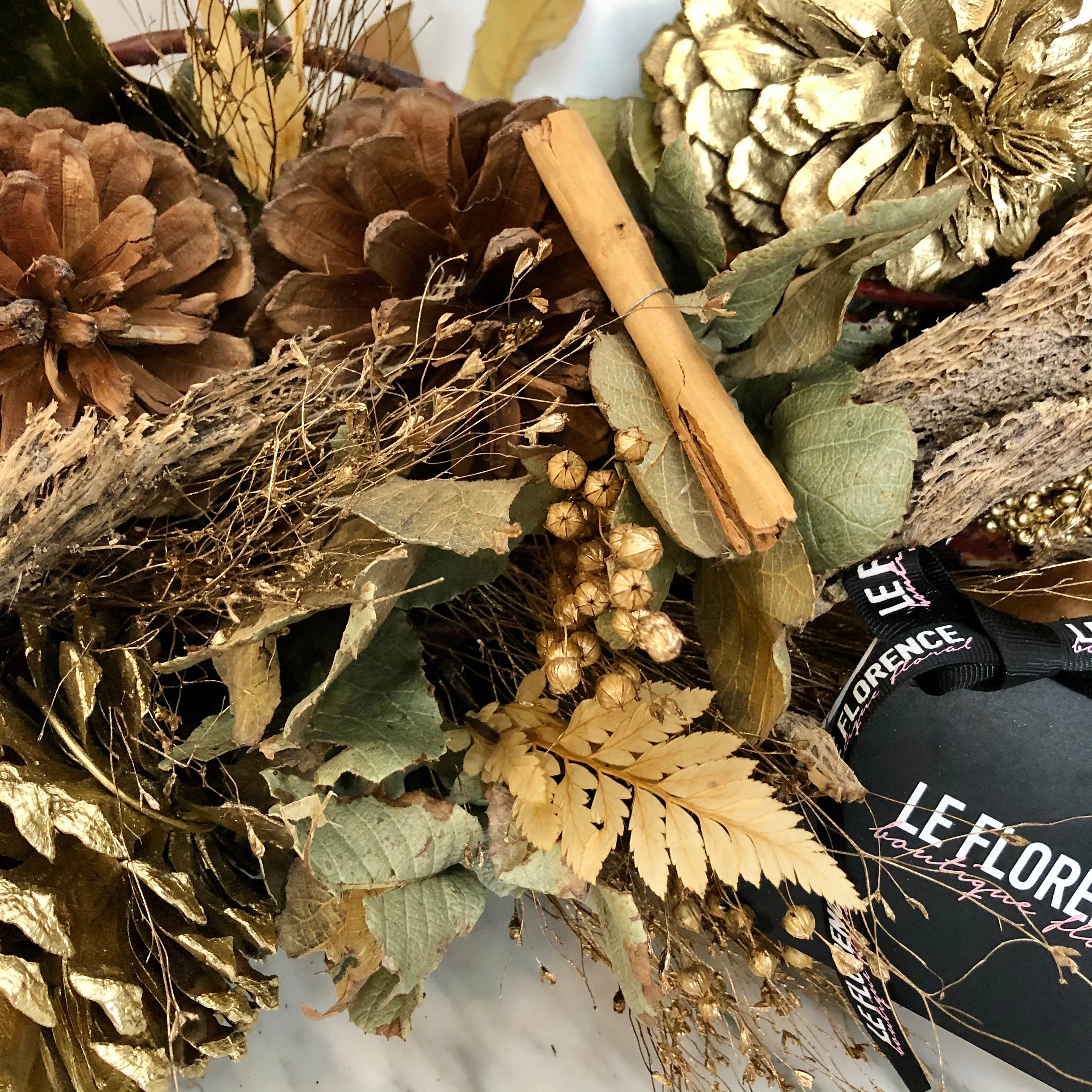 CENTRO DE MESA NAVIDAD BOSQUE