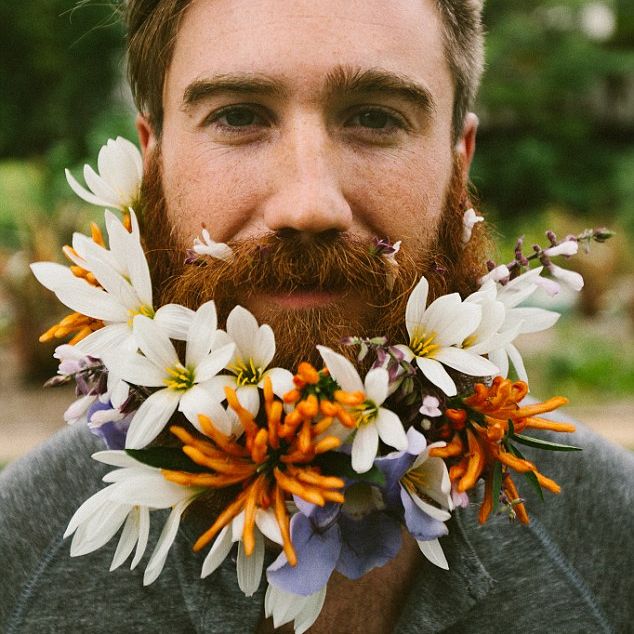 Beard Bouquets, la nueva forma en la que ellos te llevan flores - Le Florence
