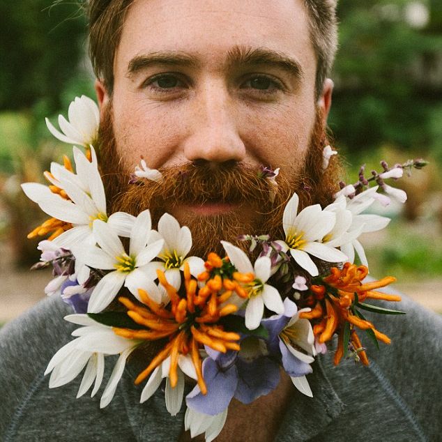 Beard Bouquets, la nueva forma en la que ellos te llevan flores