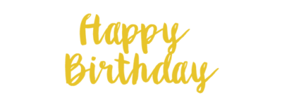 Happy Birthday