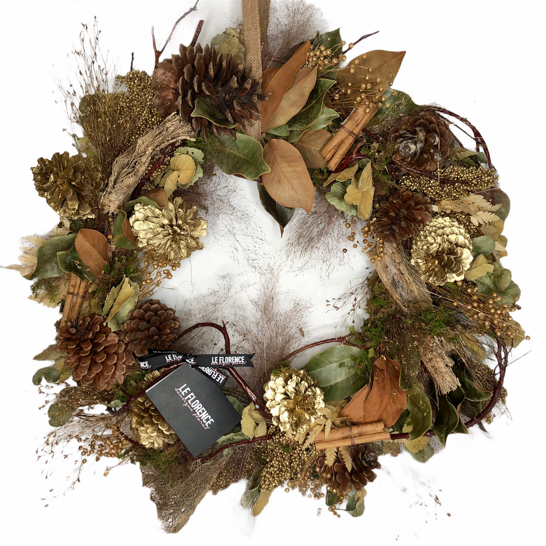 CENTRO DE MESA NAVIDAD BOSQUE