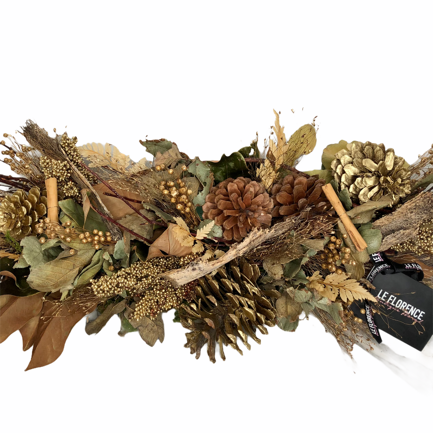 CENTRO DE MESA NAVIDAD BOSQUE