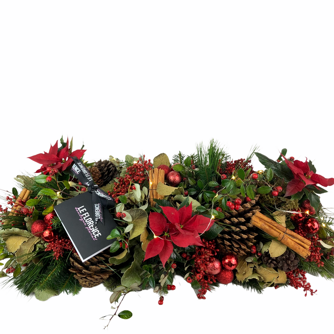 CENTRO DE MESA NAVIDAD NOCHEBUENA