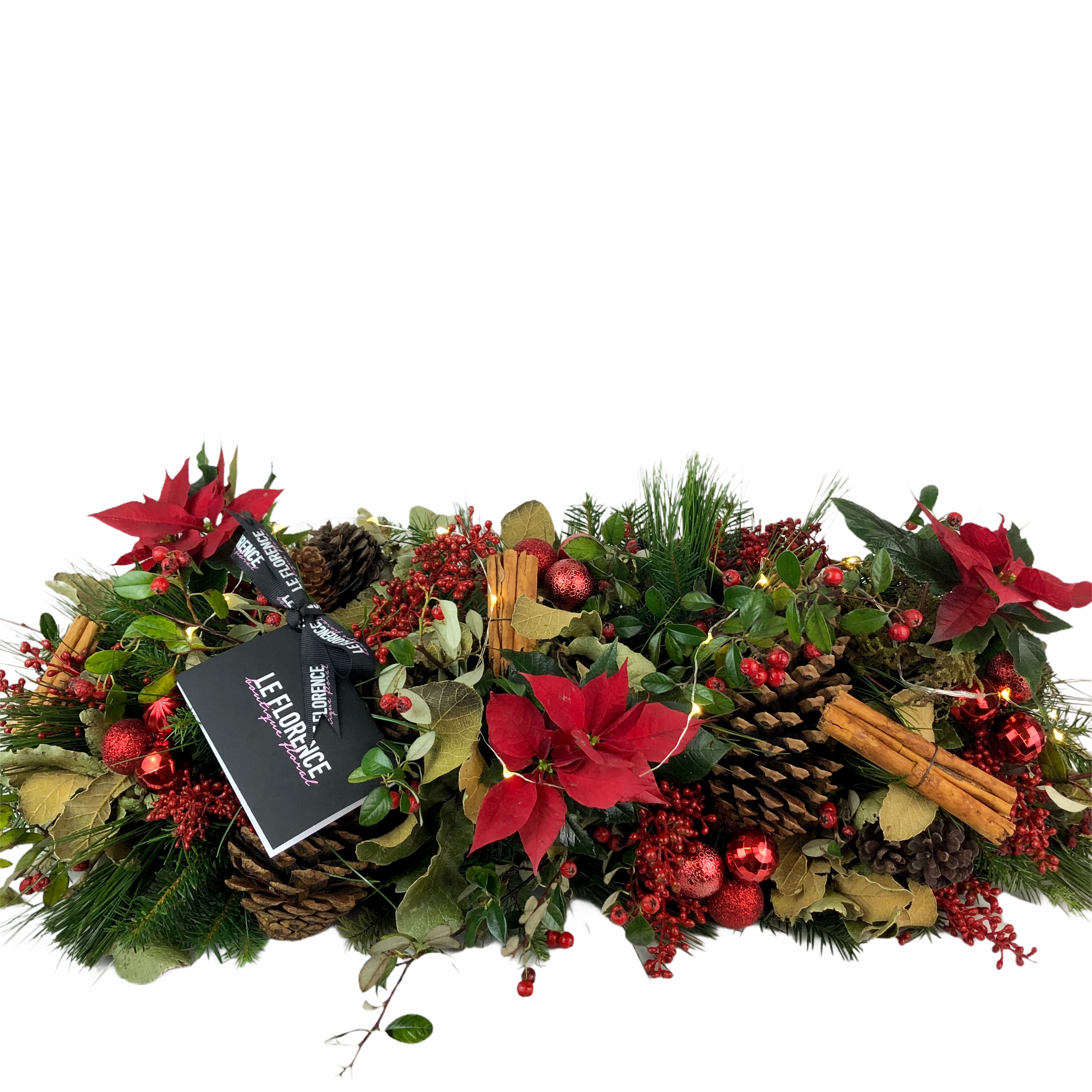 CENTRO DE MESA NAVIDAD NOCHEBUENA