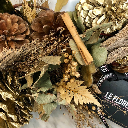 CENTRO DE MESA NAVIDAD BOSQUE